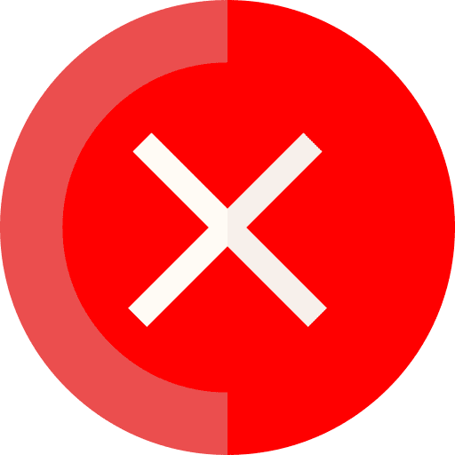 Not Included Icon